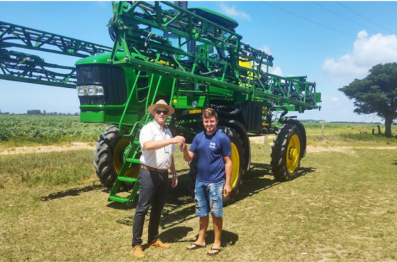 Alvorada John Deere São Lourenço do Sul Pulverizador entregue Alvorada John Deere São Lourenço do Sul Pulverizador entregue